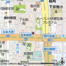 アムス株式会社　京都周辺の地図