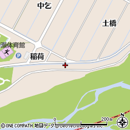 愛知県豊田市畝部東町大通周辺の地図