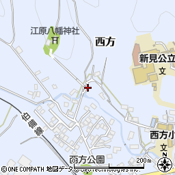 岡山県新見市西方1147周辺の地図