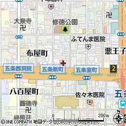 株式会社アイ・ビー・エヌ　京都支社周辺の地図