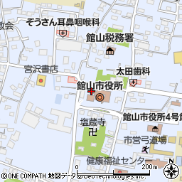 館山市役所健康福祉部　社会福祉課社会福祉係周辺の地図