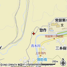 愛知県岡崎市米河内町ヤゲ沢周辺の地図