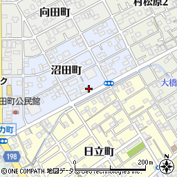 静岡県静岡市清水区沼田町4-13周辺の地図