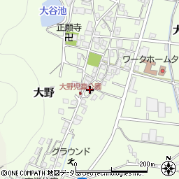兵庫県西脇市大野329周辺の地図