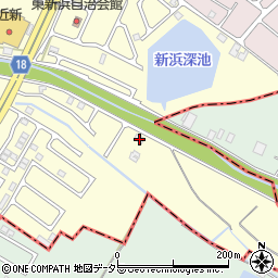 滋賀県草津市新浜町505周辺の地図