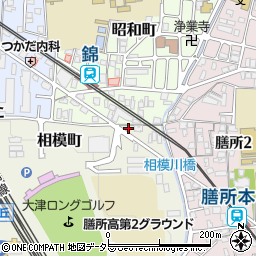 滋賀県大津市相模町5-26周辺の地図