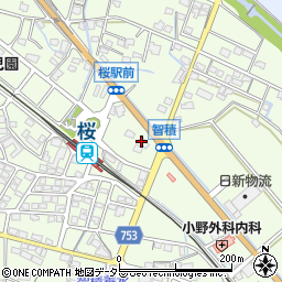 カルビ丼とスン豆腐専門店 韓丼 四日市インター店周辺の地図