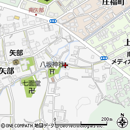静岡県静岡市清水区南矢部783-3周辺の地図