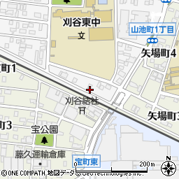 愛知県刈谷市山池町1丁目519周辺の地図