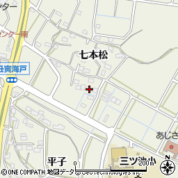 愛知県東海市加木屋町七本松48周辺の地図