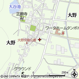 兵庫県西脇市大野342-1周辺の地図