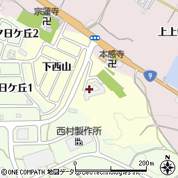 京都府亀岡市篠町篠上西山8周辺の地図