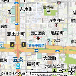 辰巳医院周辺の地図