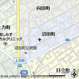 静岡県静岡市清水区沼田町8-8周辺の地図