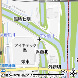 愛知県東浦町（知多郡）森岡（浜酉北）周辺の地図