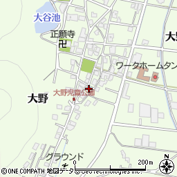 兵庫県西脇市大野328周辺の地図