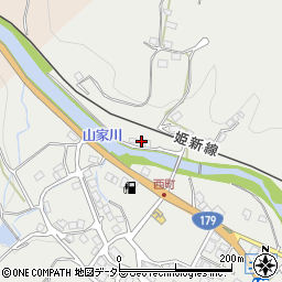 岡山県美作市土居2644周辺の地図