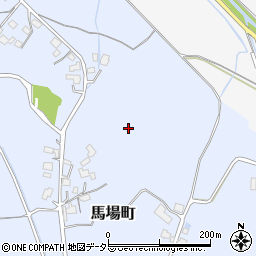 滋賀県草津市馬場町周辺の地図