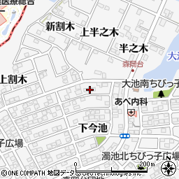 愛知県知多郡東浦町森岡下今池42-7周辺の地図