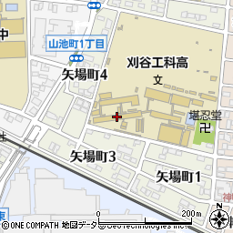 愛知県立刈谷工科高等学校周辺の地図