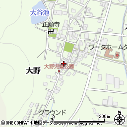 兵庫県西脇市大野331周辺の地図