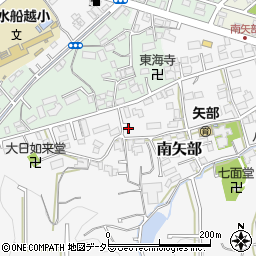 静岡県静岡市清水区南矢部626周辺の地図