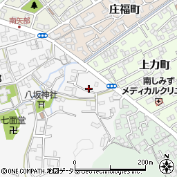 静岡県静岡市清水区南矢部694-2周辺の地図