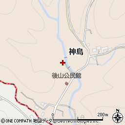 静岡県伊豆の国市神島1576周辺の地図