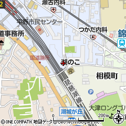 滋賀県大津市馬場3丁目15-21周辺の地図