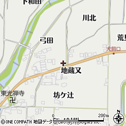 京都府亀岡市曽我部町犬飼地蔵又22周辺の地図