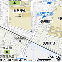 愛知県刈谷市山池町1丁目410周辺の地図