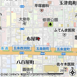 京都府京都市下京区材木町147-3周辺の地図