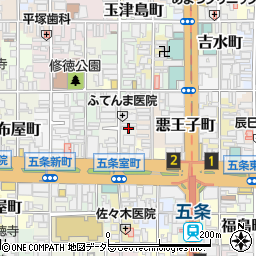京都府京都市下京区坂東屋町273周辺の地図