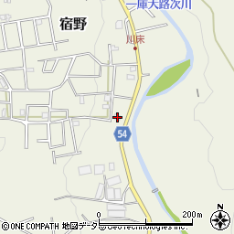 大阪府豊能郡能勢町宿野151-270周辺の地図