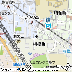 滋賀県大津市馬場3丁目14-24周辺の地図