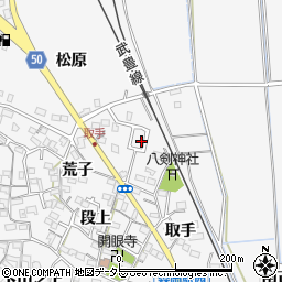 愛知県知多郡東浦町森岡取手185周辺の地図