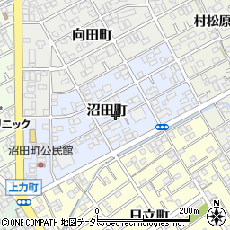 沼田町5-10☆akippa駐車場周辺の地図