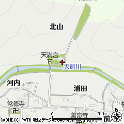 山王寺霊園周辺の地図