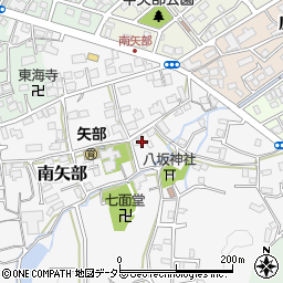 静岡県静岡市清水区南矢部673周辺の地図