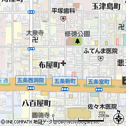 京都府京都市下京区材木町147-6周辺の地図