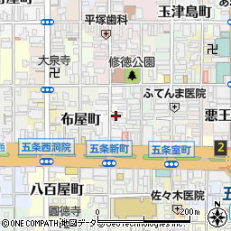 京都府京都市下京区材木町144-3周辺の地図