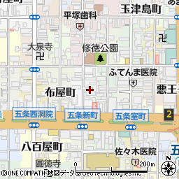 京都府京都市下京区材木町144-5周辺の地図