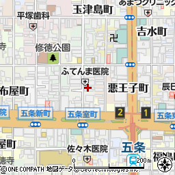 京都府京都市下京区坂東屋町272周辺の地図