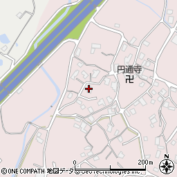 滋賀県草津市岡本町556周辺の地図