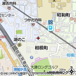 滋賀県大津市馬場3丁目14-23周辺の地図