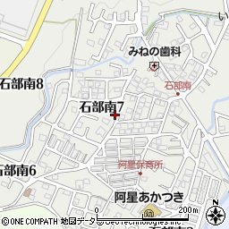 滋賀県湖南市石部南周辺の地図