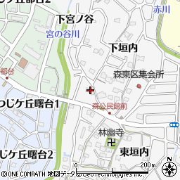 京都府亀岡市篠町森上垣内6周辺の地図