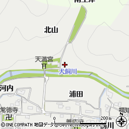 京都府亀岡市曽我部町犬飼北山1周辺の地図