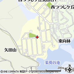 京都府亀岡市西つつじケ丘美山台周辺の地図