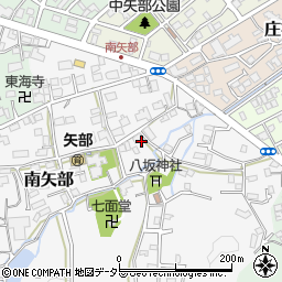 静岡県静岡市清水区南矢部674-23周辺の地図